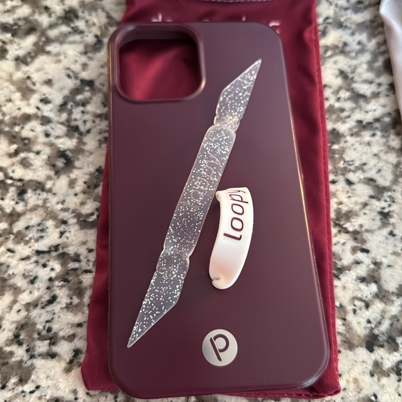 Loopy Maroon Red IPhone 14 Pro Max case - Picture 5 of 7